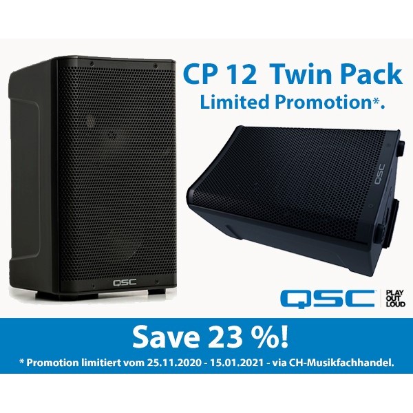 QSC CP12 Twin Pack QSC CP12 Twin Pack