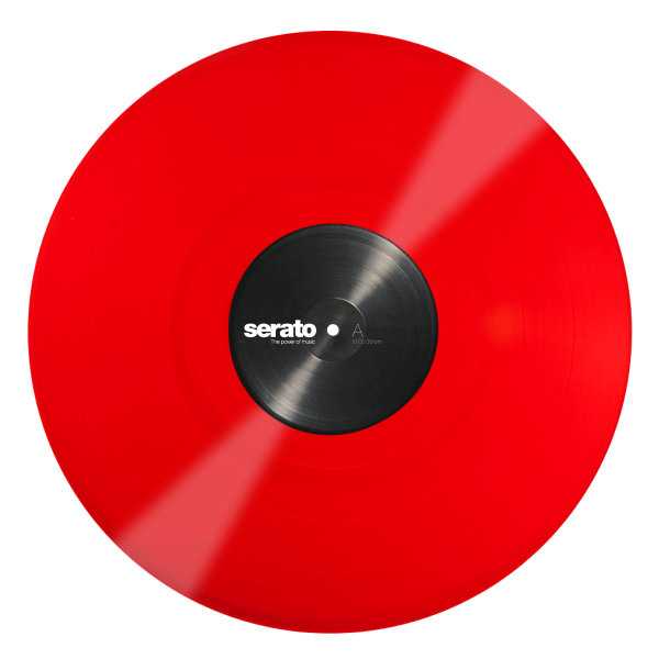 Serato - Control Vinyl Standard Colors RED (Paire)