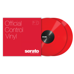 Serato - Control Vinyl Standard Colors RED (Paire)