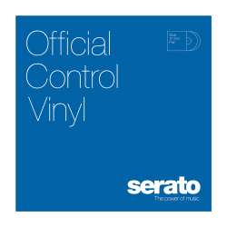 Serato - Control Vinyl Standard Colors BLUE (Paire)