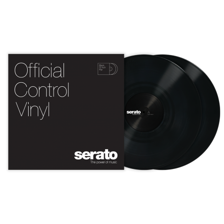 Serato - Control Vinyl Standard Colors BLACK (Paire)