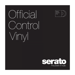 Serato - Control Vinyl Standard Colors BLACK (Paire)