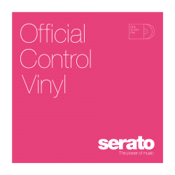 Serato - Control Vinyl Standard Colors PINK (Paire)