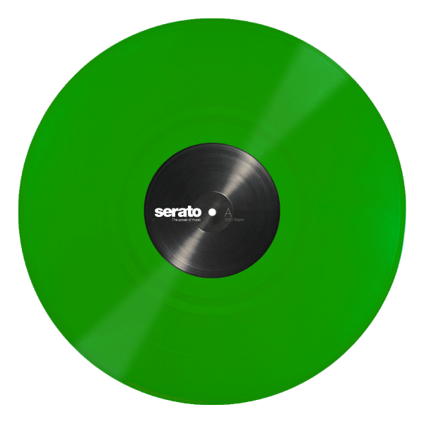 Serato - Control Vinyl Standard Color GREEN (Paire)