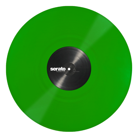Serato - Control Vinyl Standard Color GREEN (Paire)