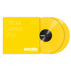 Serato - Control Vinyl Standard Color YELLOW (Paire)