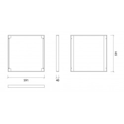 Artnovion Absorbeur Core Noir - 4 pièces