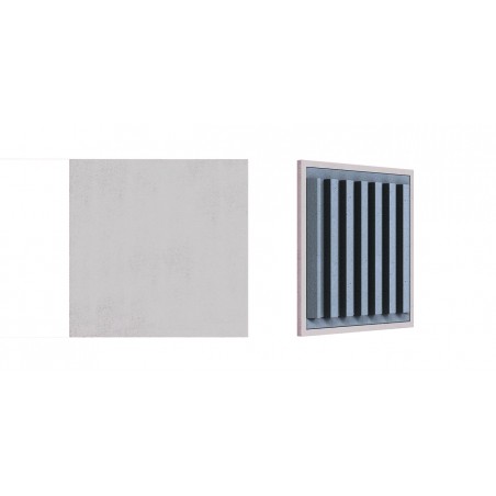 Panneau Absorbeur Tissu 60x60 Blanc