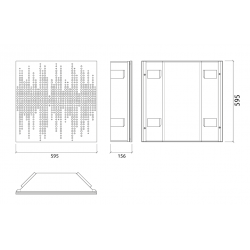 Bass Trap "Ajustable" Coin Bois