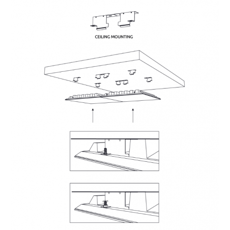 Fixation Support plastique 16x