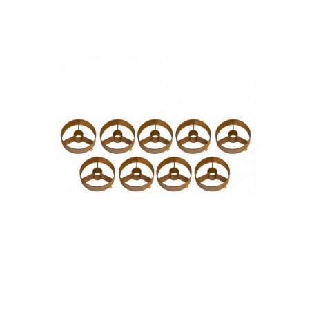 BriteQ BT-NONABEAM set 9 louvers GOLD 1