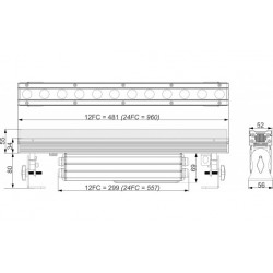 BriteQ LDP-COLORBAR 24FC 6