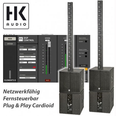 HK AUDIO Elements 'Cardioid' Single System