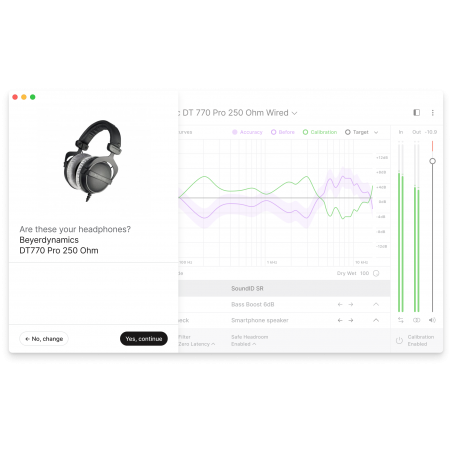 SONARWORKS Upgrade Ref4 Headphone Edition - SoundID Reference for Headphones, ESD