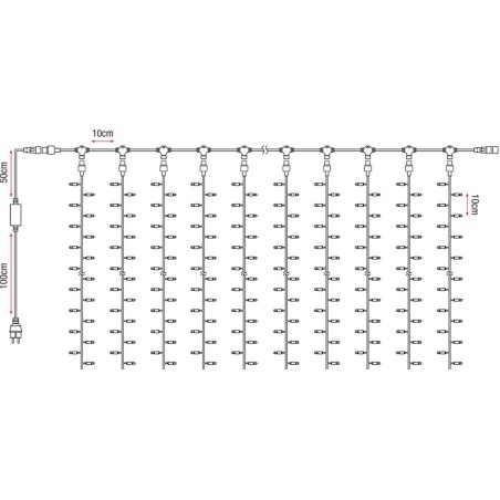 Showtec LED Rubber Curtain Light