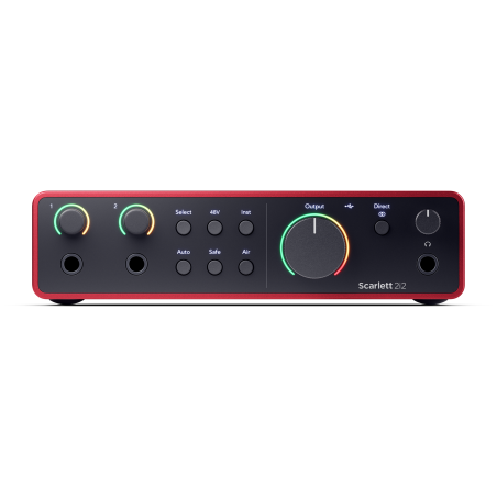 Focusrite Scarlett 2i2 4th Generation