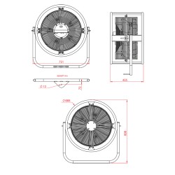 SMOKE FACTORY FANAX ventilateur