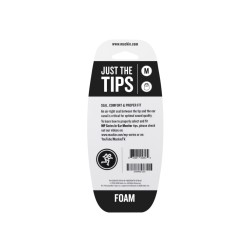 MACKIE MP & CR Buds Medium Foam Black Tips Kit