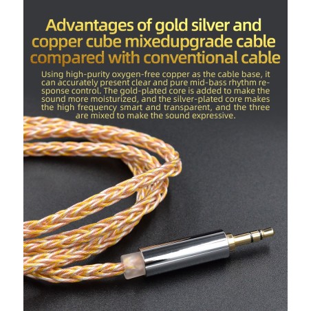 IHOS KZ 90-1 Gold cable