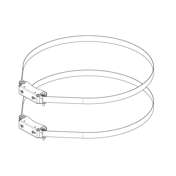 Cerclage Poteau 80cm. - sans support