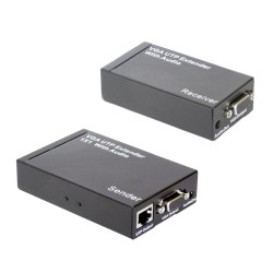 Extender VGA Audio via RJ45 80m