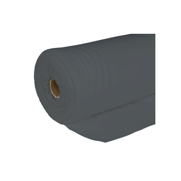 Molleton décoratif en rouleau, noir 3m x 60m