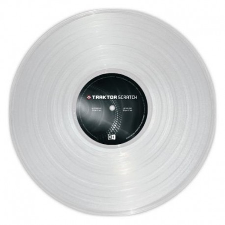 Native Instrument - Traktor Scratch Control Vinyl Vinyl Blue MKII Native Instrument - Traktor Scratch Control Vinyl Vinyl Blue MKII