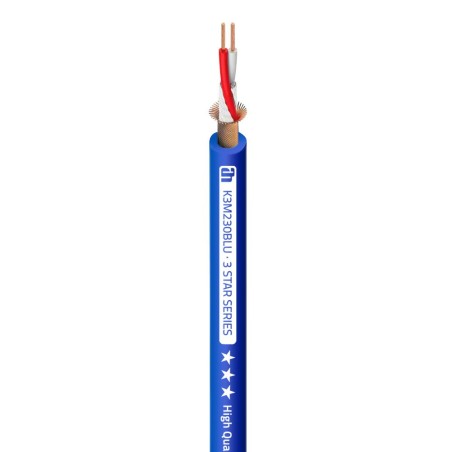 3 STAR MICROPHONE 230 BLU