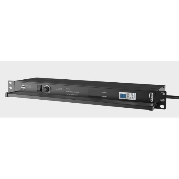 16A LED+USB+Protection, avec adapt. CH