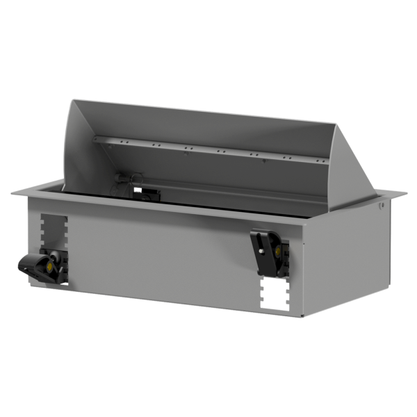 Boîtier de raccordement modulaire encastrable gris 8