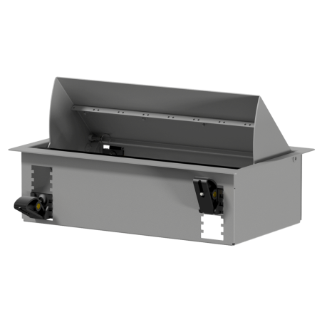 Boîtier de raccordement modulaire encastrable gris 8