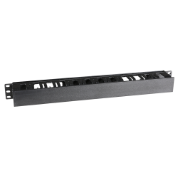 Câble management 19" 1U horizontal