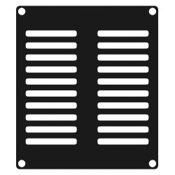 2 modules plaque ventilée