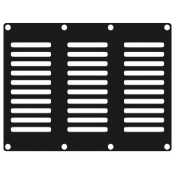 3 modules plaque ventilée