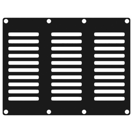 3 modules plaque ventilée