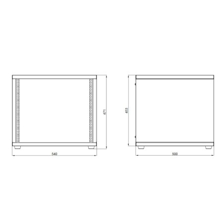 Cabinet 9U - 500