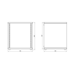 Cabinet 12U - 500
