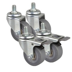 Set 4x Roulettes pour PR2xx/B