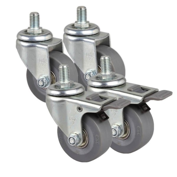 Set 4x Roulettes pour PR2xx/B