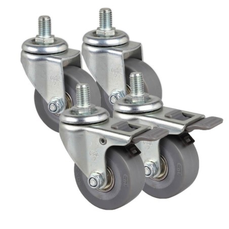 Set 4x Roulettes pour PR2xx/B