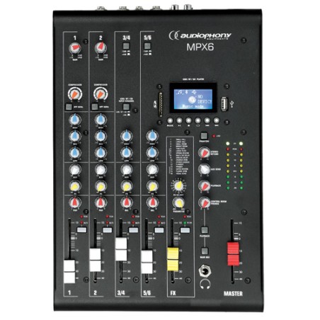 Audiophony MPX6 - Mixer 6...
