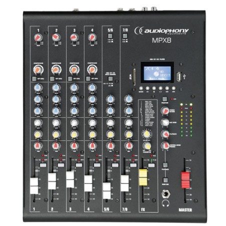 Audiophony MPX8 - Mixer 8...