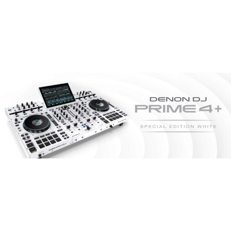 Denon DJ Prime 4+ White Limited Edition