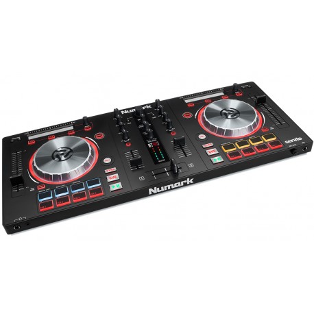 NUMARK MIXTRACK PROFX Contrôleur 2 voies/16 pads/carte son